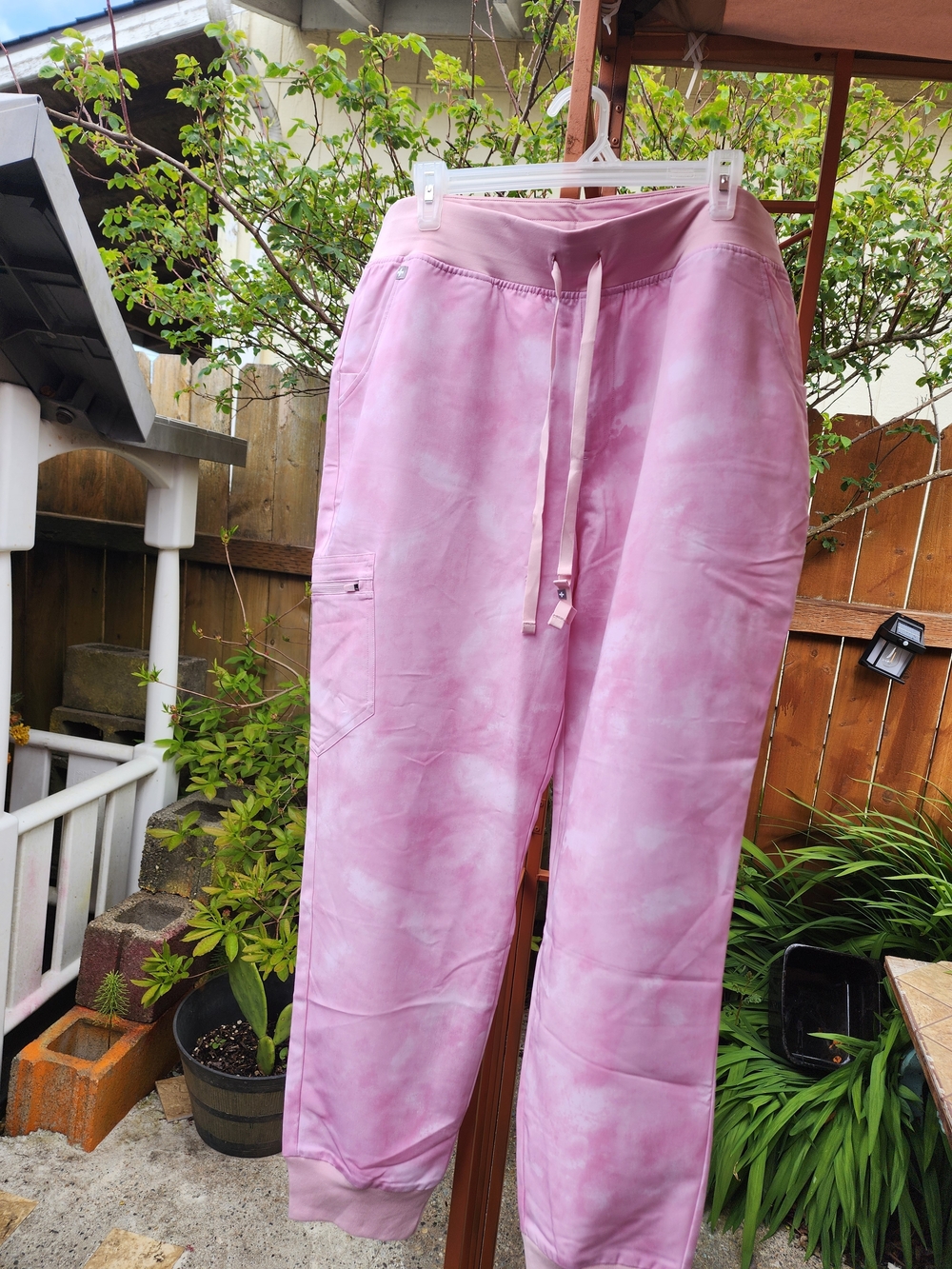 Figs Pink Jogger Scrub Pants
